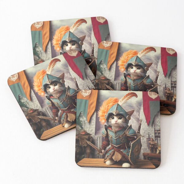 Item preview, Good Knight-Kitty designed and sold by trrapp.