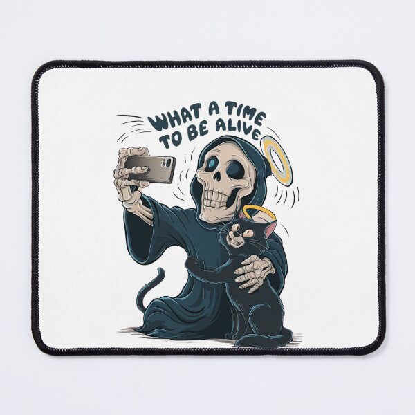 Item preview, "What a time to be alive" Design - Cute, Funny, and Spooky T-shirt #4 designed and sold by Kinyah88.