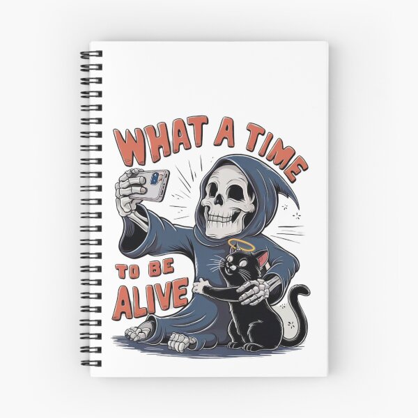 Item preview, "What a time to be alive" Design - Cute, Funny, and Spooky T-shirt #5 designed and sold by Kinyah88.