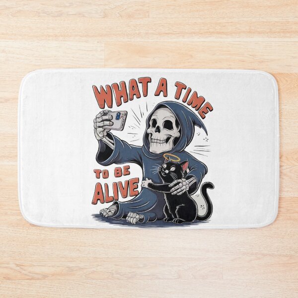 Item preview, "What a time to be alive" Design - Cute, Funny, and Spooky T-shirt #5 designed and sold by Kinyah88.