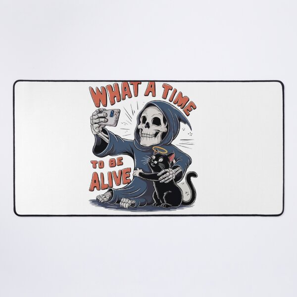 Item preview, "What a time to be alive" Design - Cute, Funny, and Spooky T-shirt #5 designed and sold by Kinyah88.