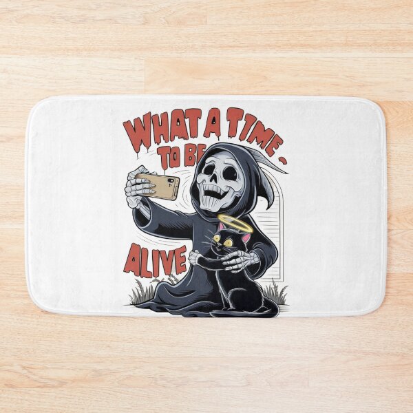 Item preview, "What a time to be alive" Design - Cute, Funny, and Spooky T-shirt #6 designed and sold by Kinyah88.