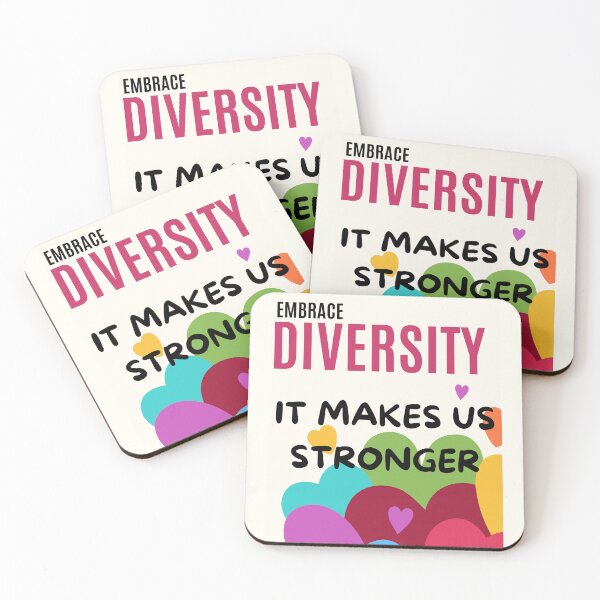 Item preview, Pride | Embrace Diversity, It Makes Us Stronger designed and sold by DJ-Portable.