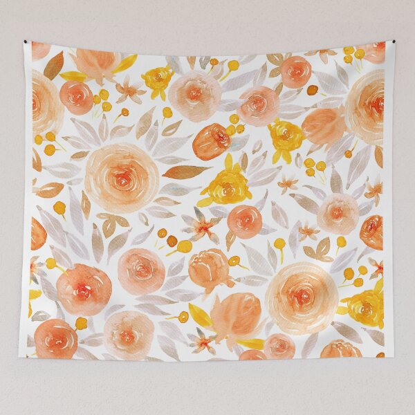 Item preview, Soft and Delicate Watercolor Roses and Flowers designed and sold by aneladesigns.