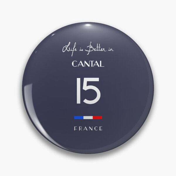 Item preview, Life is better in CANTAL Number 15 Haute Auvergne France designed and sold by frenchsalsa.