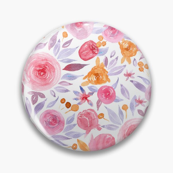 Item preview, Hand Drawn Soft and Delicate Watercolor Roses and Flowers designed and sold by aneladesigns.