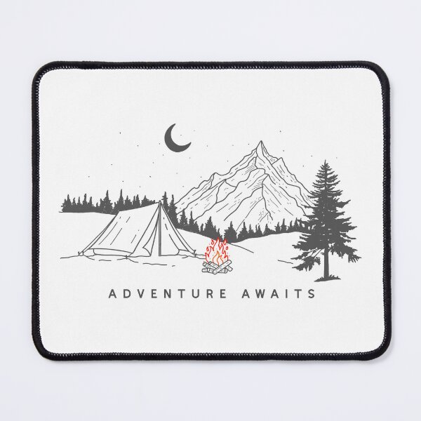 Item preview, Adventure Awaits Minimalist designed and sold by ethnicdrawing.