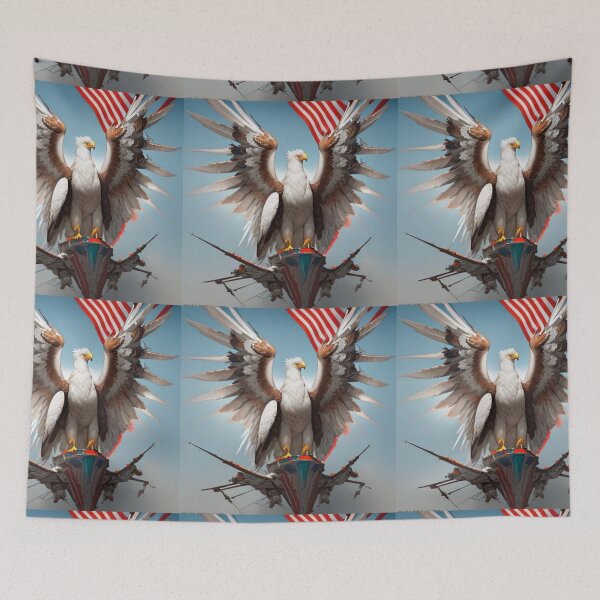 Item preview, Patriotic eagles American symbol identity.4th July vibe designed and sold by luiddesigns.