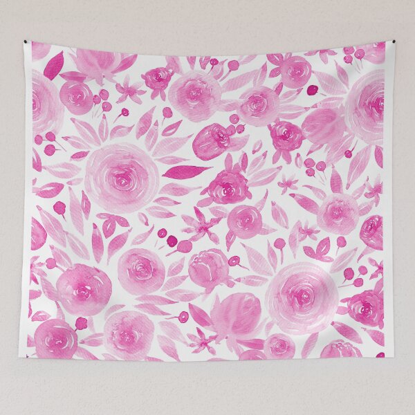 Item preview, Hand Drawn Soft and Delicate Watercolor Roses and Flowers designed and sold by aneladesigns.
