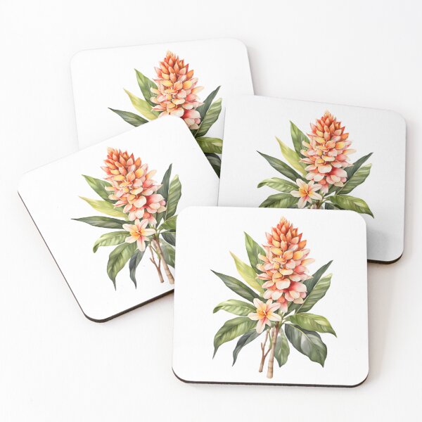 Item preview, Shell Ginger (Alpinia zerumbet) designed and sold by HOMETOWN86.