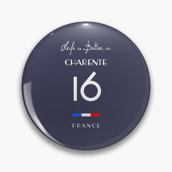 Item preview, Life is better in CHARENTE Number 16 Aquitaine France designed and sold by frenchsalsa.