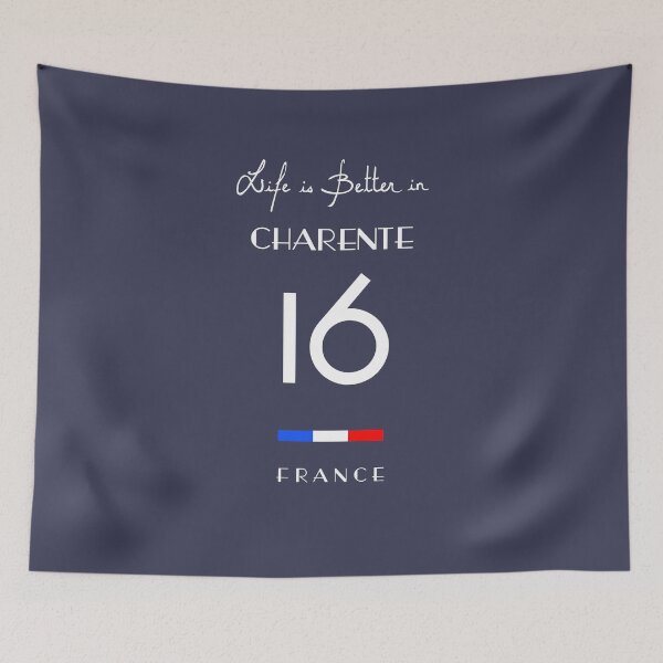 Item preview, Life is better in CHARENTE Number 16 Aquitaine France designed and sold by frenchsalsa.