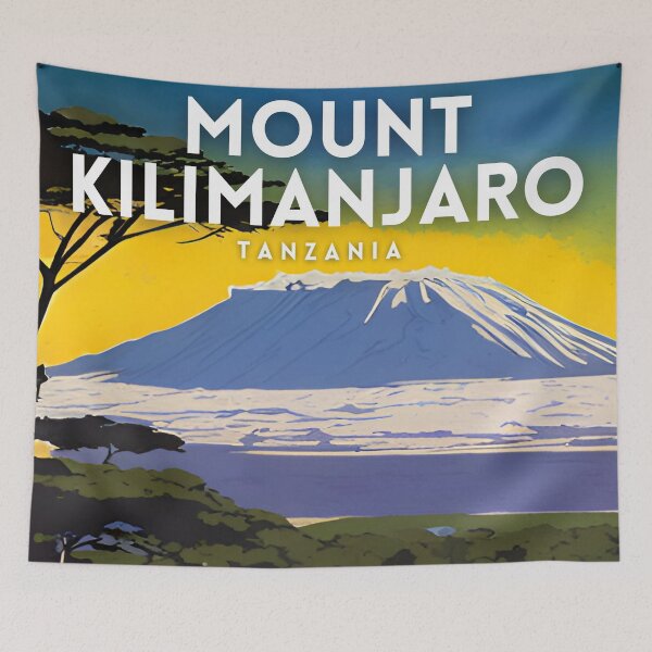 Item preview, Mount Kilimanjaro designed and sold by ZionPosteria.