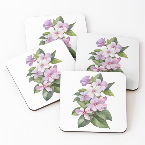 Item preview, Madagascar Periwinkle (Catharanthus roseus) designed and sold by HOMETOWN86.