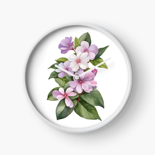 Item preview, Madagascar Periwinkle (Catharanthus roseus) designed and sold by HOMETOWN86.