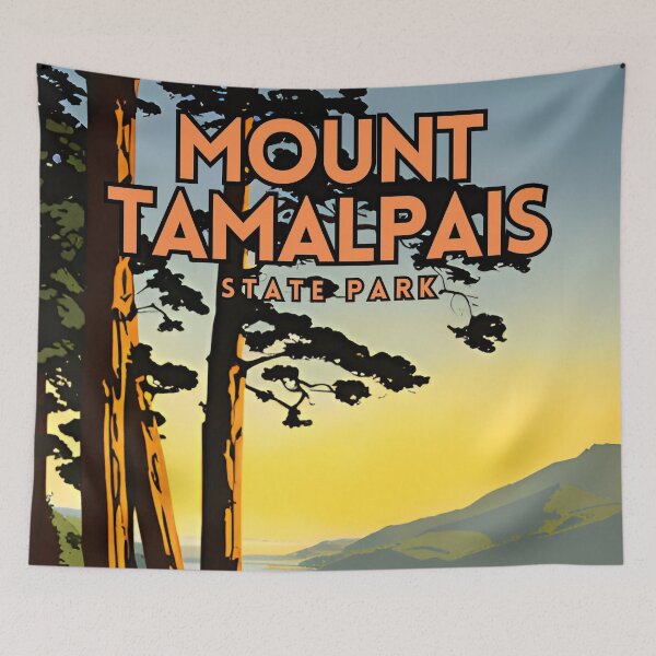 Item preview, Mount Tamalpais State Park designed and sold by ZionPosteria.