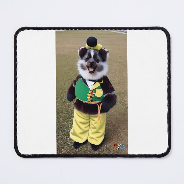 Item preview, Happy Dog in a Funny Costume #39 designed and sold by fabfunnyanimals.