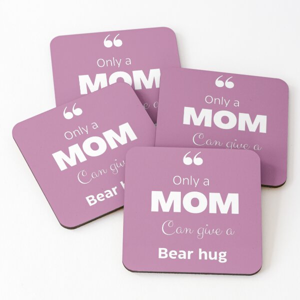 Item preview, Only a mom can give a bear hug designed and sold by Rendanimolele.