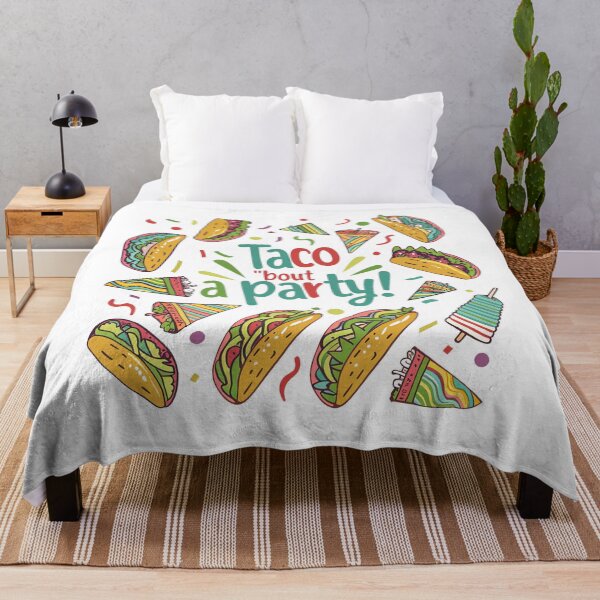 Item preview, Fun Taco Party with Colorful Decorations designed and sold by kjon88.