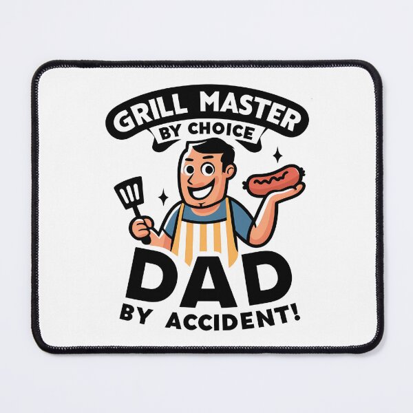 Item preview, Grill Master by Choice, Dad by Accident designed and sold by CALIMASHIRTS.