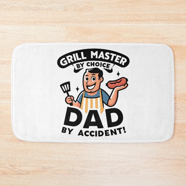 Item preview, Grill Master by Choice, Dad by Accident designed and sold by CALIMASHIRTS.