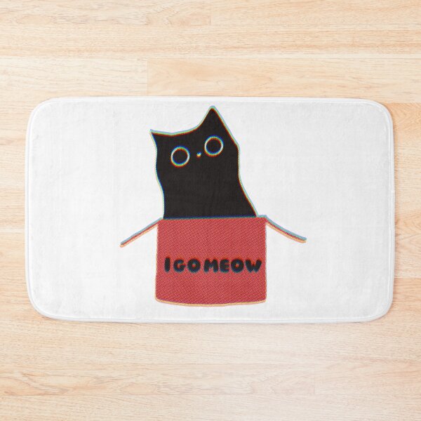 Item preview, Black Cat Goes Meow designed and sold by RollmcSroll.