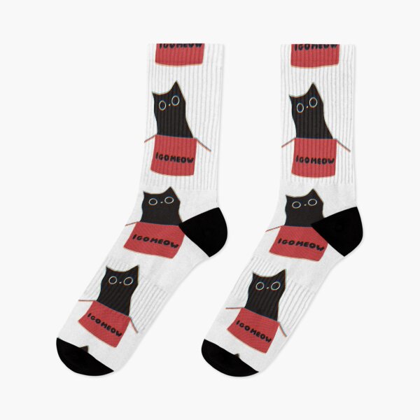 Item preview, Black Cat Goes Meow designed and sold by RollmcSroll.