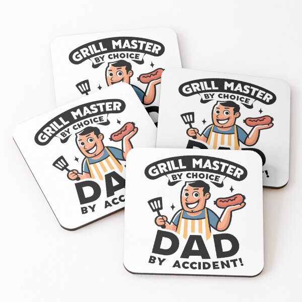 Item preview, Grill Master by Choice, Dad by Accident designed and sold by CALIMASHIRTS.