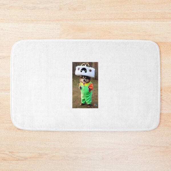 Item preview, Happy Dog in a Funny Costume #42 designed and sold by fabfunnyanimals.