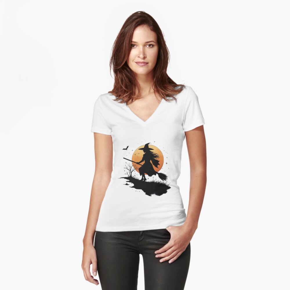 Artikel-Vorschau von Tailliertes T-Shirt mit V-Ausschnitt, designt und verkauft von Matzi-MV.
