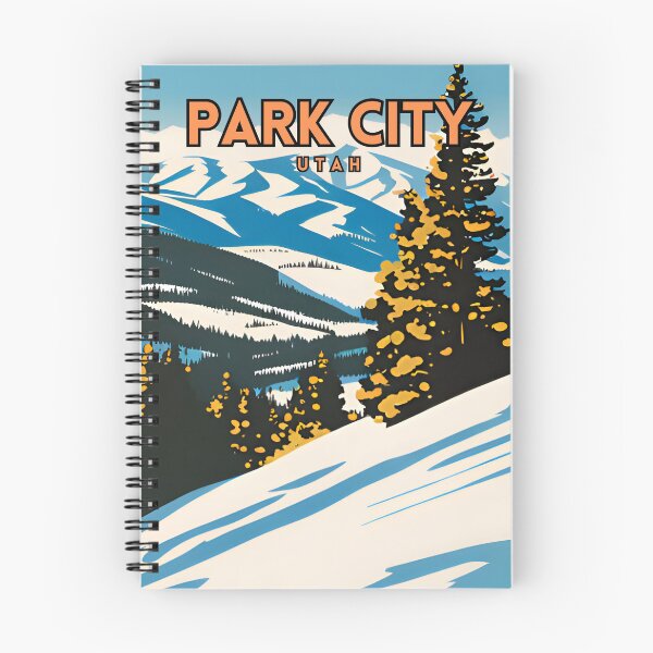 Item preview, Park City Utah Winter Resort designed and sold by ZionPosteria.