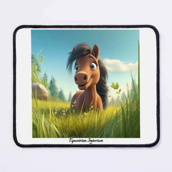 Item preview, Flame Horse - Cartoon Kid Horse designed and sold by EquestrianImperium.