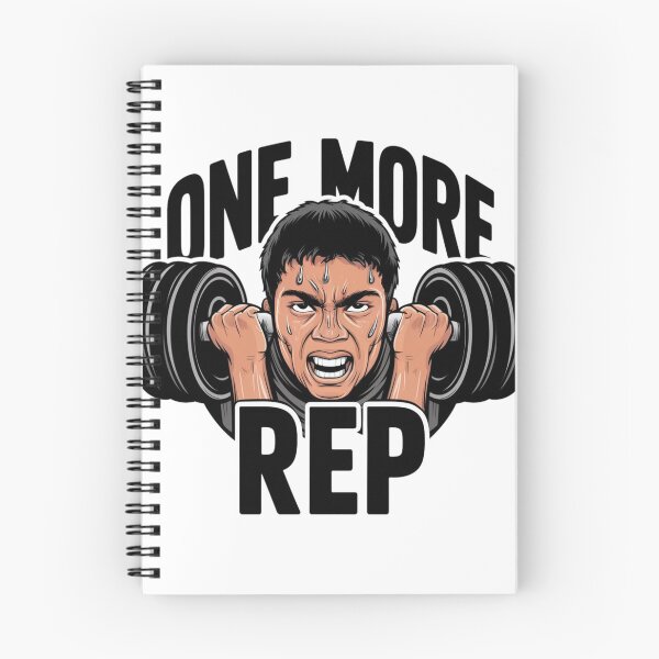 Item preview, One More Rep Motivational Gym Design designed and sold by ArtByYunus.