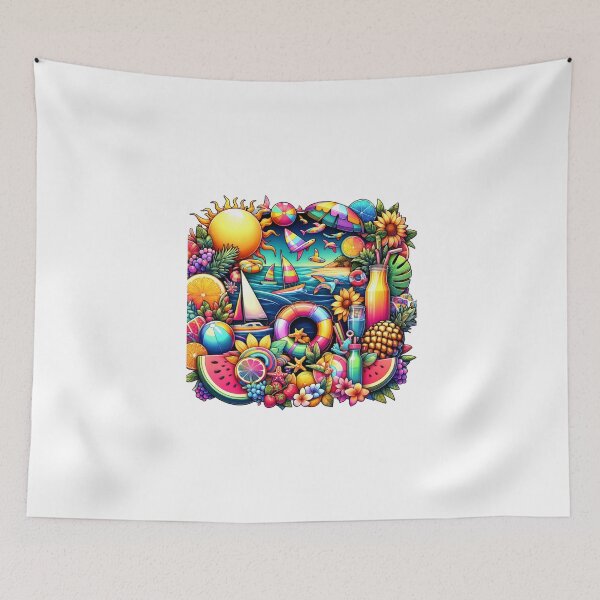 Item preview, Colorful fruits and a colorful view designed and sold by ModederZukunft.