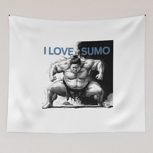 Item preview, I Love Sumo designed and sold by Gentle40Winks.