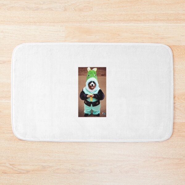 Item preview, Happy Dog in a Funny Costume #45 designed and sold by fabfunnyanimals.