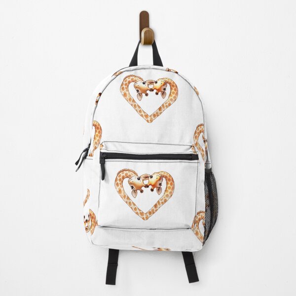 Item preview, Adorable Giraffe Love Heart - Whimsical Cartoon Art designed and sold by Simplystik.