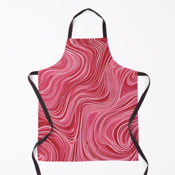 Item preview, Vibrant Waves: A Modern Dance of Pink and Red designed and sold by FreedomToDesign.