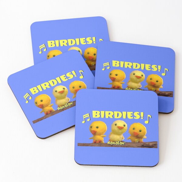 Item preview, Nanalan Three Little Birdies Who's that Wonderful Girl Peepo Cartoon kids Show Tiktok Girl designed and sold by FEBRICAST.