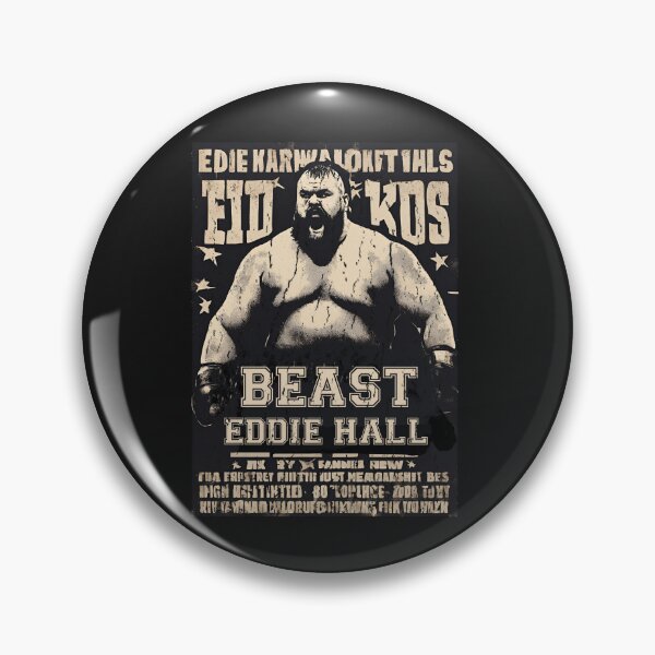 Item preview, Vintage Eddie Hall Strongman Ed Hall Strongman Boxing Beast designed and sold by FociCreate.