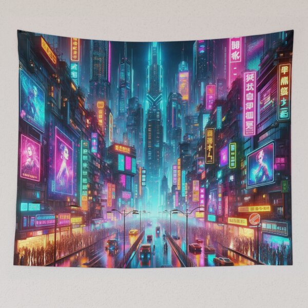 Item preview, Xenon: The Neon Flux City designed and sold by DronzaX.