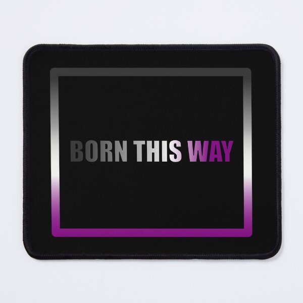 Item preview, Demisexual Pride Flag Born This Way, Text Box Graphic, LGBTQ+, Pride Graphic, Unisex Design designed and sold by PrideBeProud.