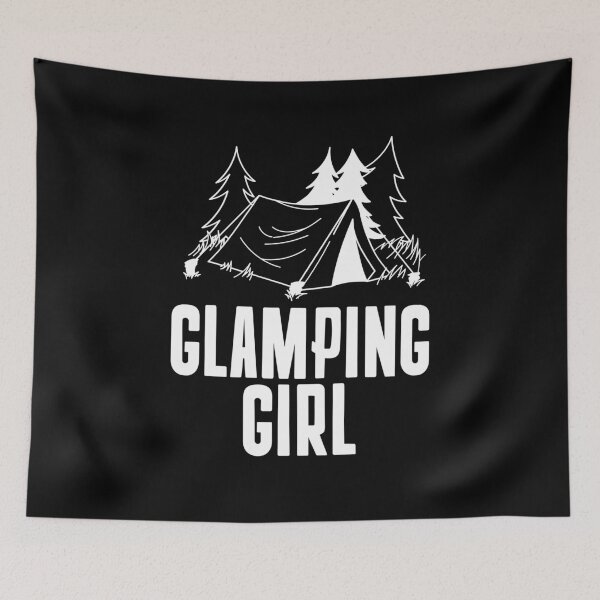 Item preview, Glamping Girl designed and sold by 87-Aesthetics.