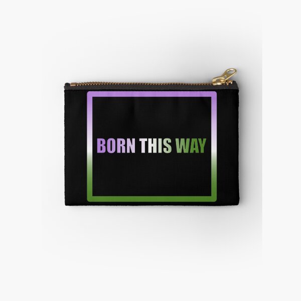 Item preview, Genderqueer Pride Flag Born This Way, Text Box Graphic, LGBTQ+, Pride Graphic, Unisex Design designed and sold by PrideBeProud.