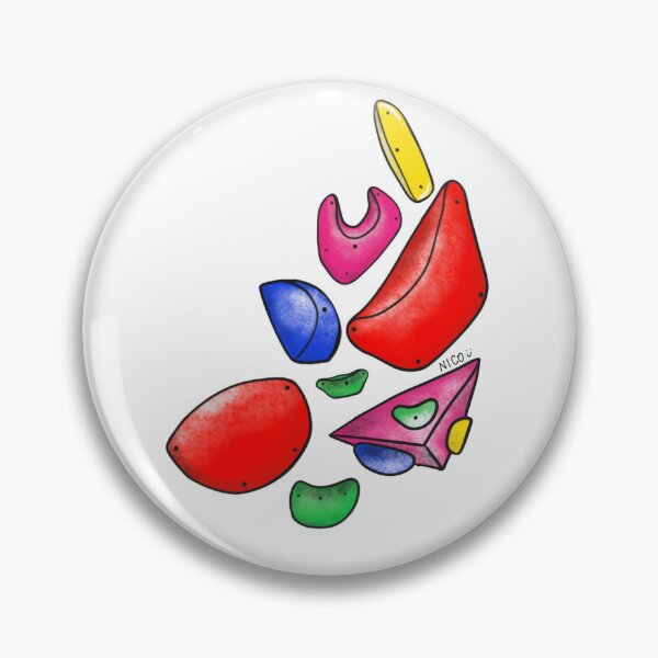 Item preview, Bouldering Holds designed and sold by stickersby-nico.