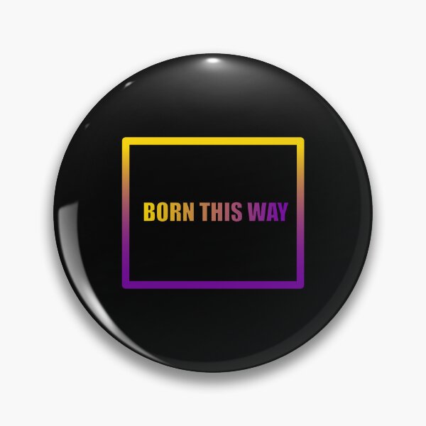 Item preview, Intersex Pride Flag Born This Way, Text Box Graphic, LGBTQ+, Pride Graphic, Unisex Design designed and sold by PrideBeProud.