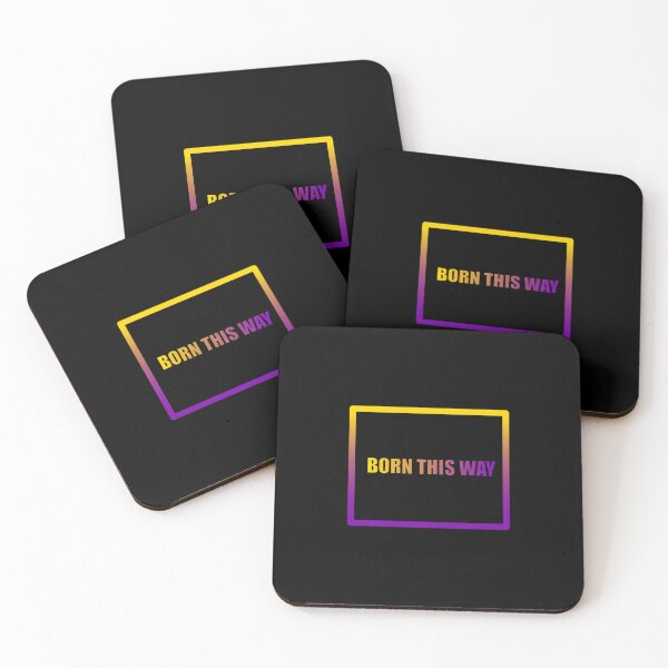 Item preview, Intersex Pride Flag Born This Way, Text Box Graphic, LGBTQ+, Pride Graphic, Unisex Design designed and sold by PrideBeProud.