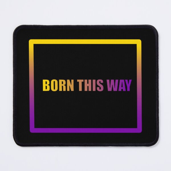 Item preview, Intersex Pride Flag Born This Way, Text Box Graphic, LGBTQ+, Pride Graphic, Unisex Design designed and sold by PrideBeProud.