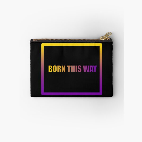 Item preview, Intersex Pride Flag Born This Way, Text Box Graphic, LGBTQ+, Pride Graphic, Unisex Design designed and sold by PrideBeProud.