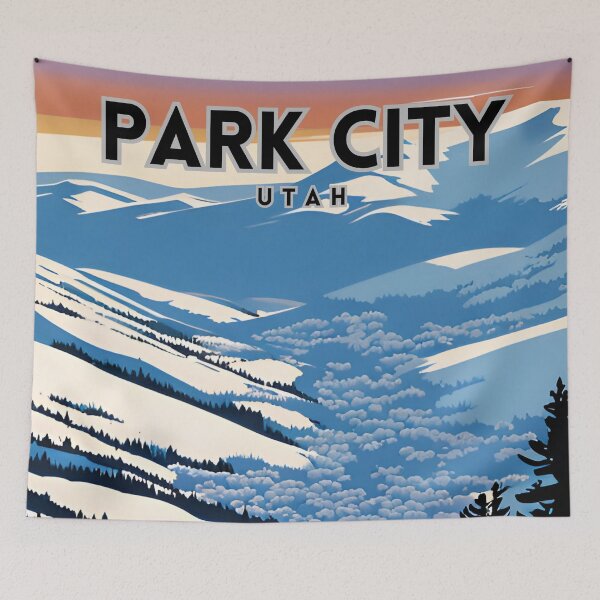 Item preview, Park City Utah designed and sold by ZionPosteria.